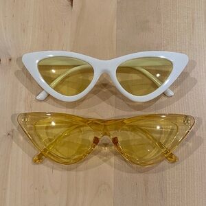Stylish Cat-Eye Sunglasses Set